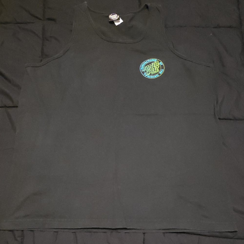 Santa Cruz Skateboards Black Tank Top